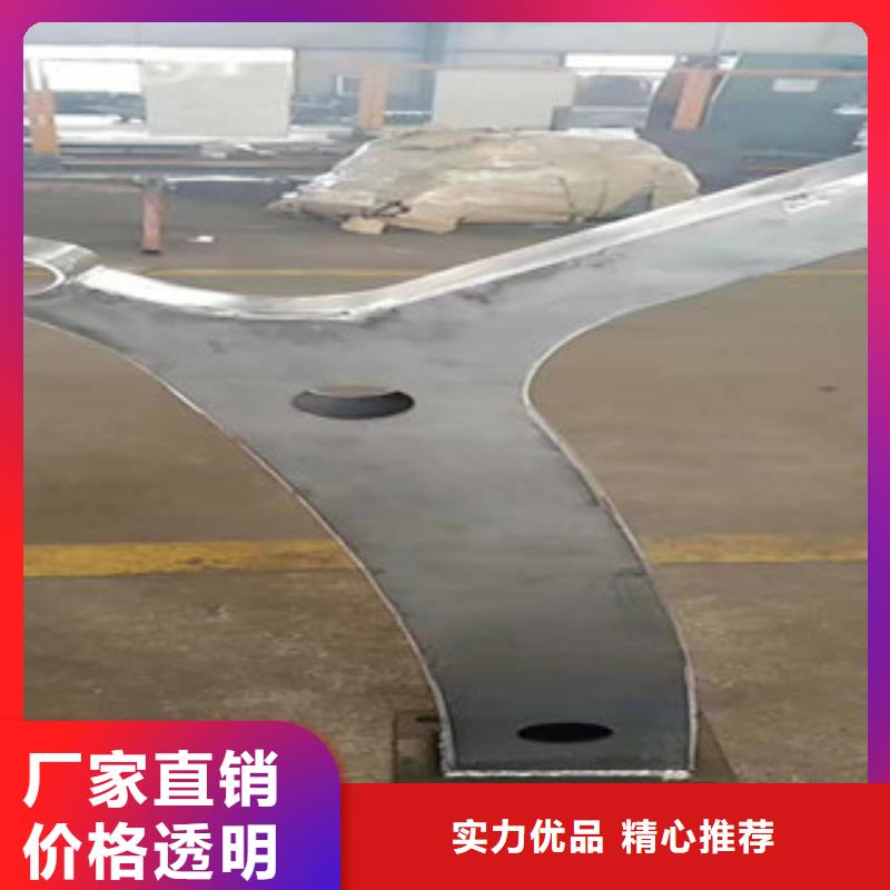 不锈钢复合管护栏钢板立柱 灯箱护栏有口皆碑