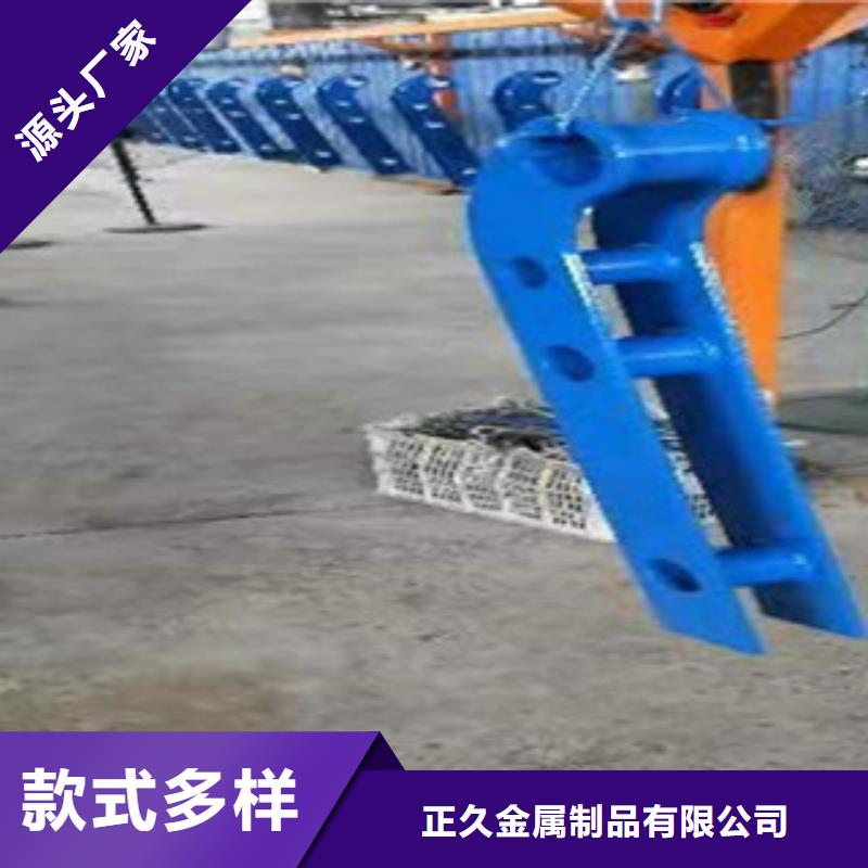 不锈钢复合管护栏钢板立柱 灯箱护栏有口皆碑