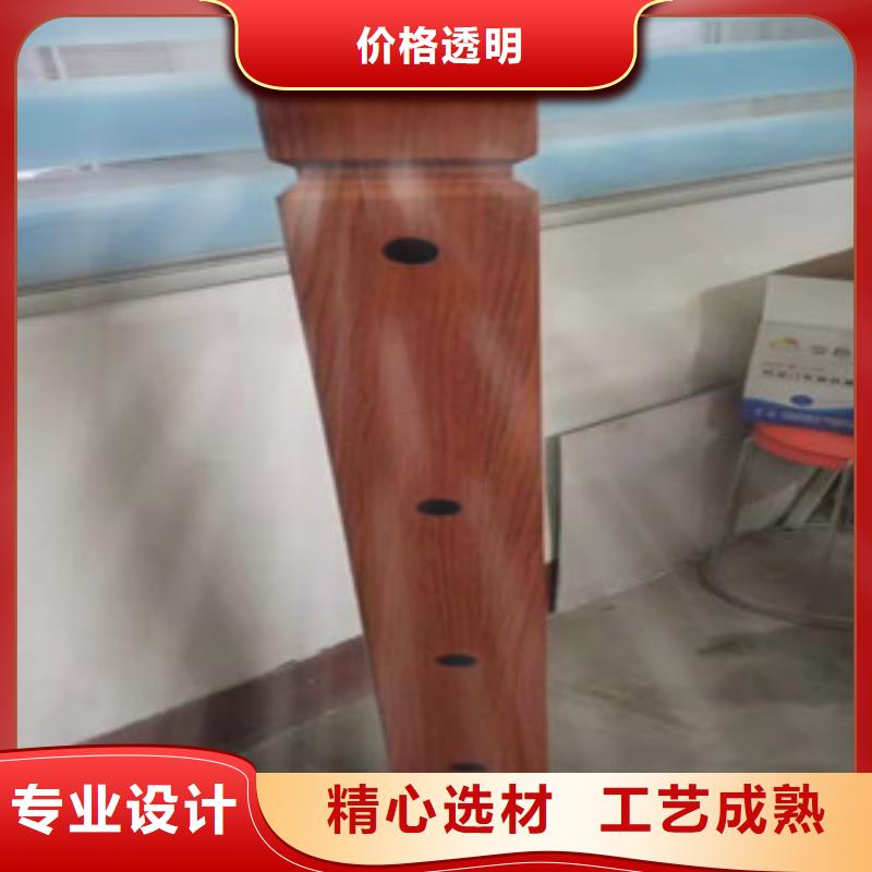 不锈钢复合管护栏钢板立柱 灯箱护栏有口皆碑