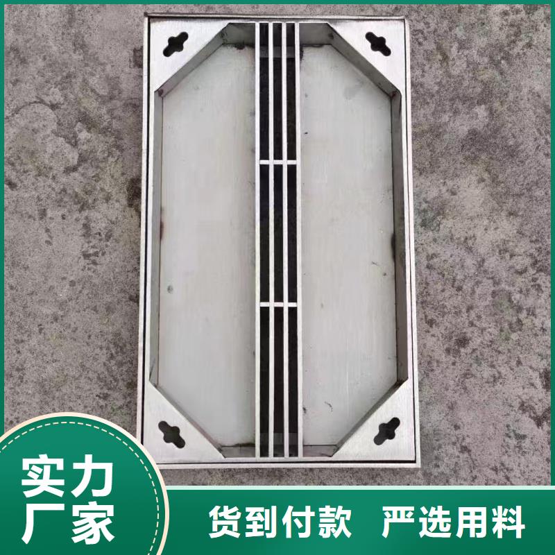 铺砖不锈钢井盖定制