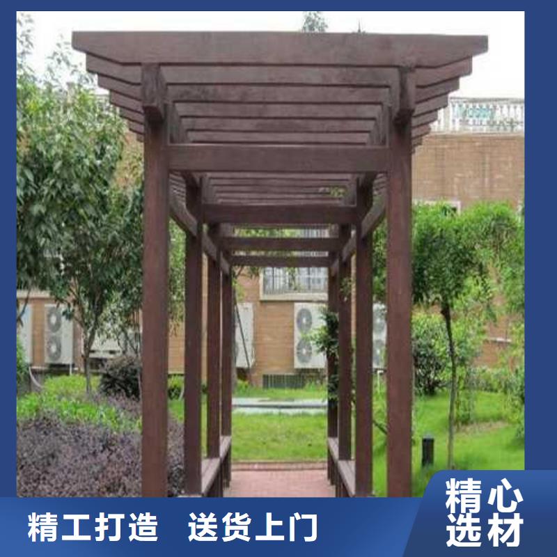 青岛市大村镇防腐木别墅景观厂家