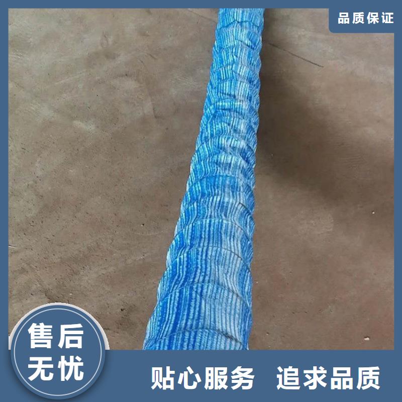 软式透水管曲纹状透水管满足客户需求