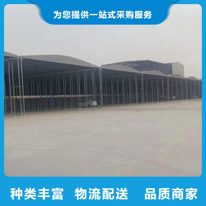推拉移动雨棚仓储物流大棚价格实惠