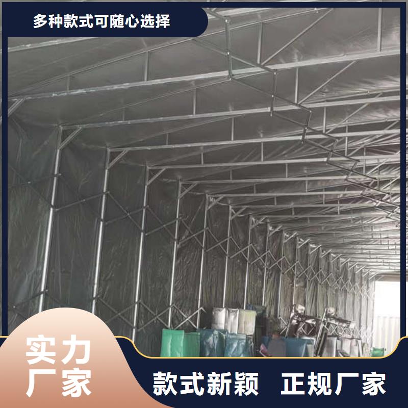 仓储物流推拉移动大棚移动推拉雨棚价格透明