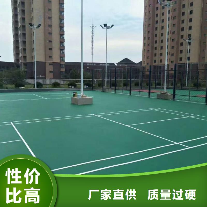 定西市岷县建设硅pu球场厂家色彩丰富