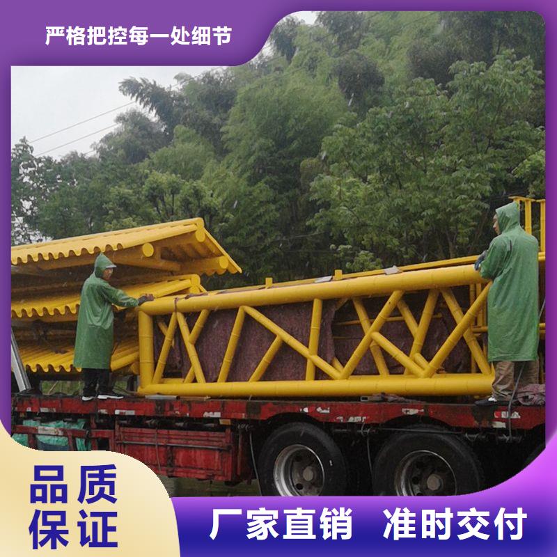 异型廊架公交站台候车亭承诺守信