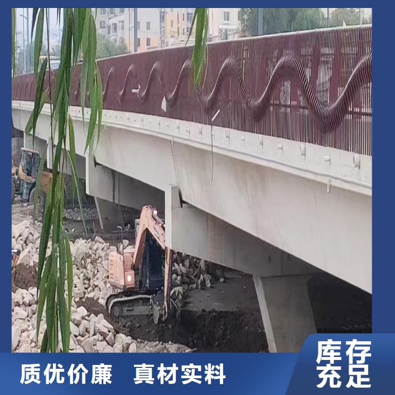 生产铝合金桥梁护栏敢与同行比交货准时铝合金防护栏