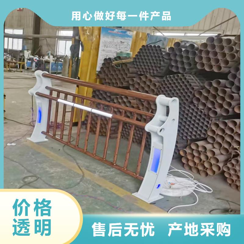 生产天桥栏杆工程施工案例实惠铝合金桥梁护栏